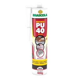 PEGAMENTO BRASCOFLEX ADHESIVO POLIURETANICO BRASCOLA COLOR NEGRO