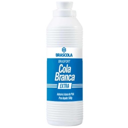 COLA VINILICA BRASCOLA 500GRS ADHESIVO PEGAMENTO BRASFORT