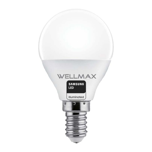 LAMPARA LED WELLMAX 6W  CONECTOR E14