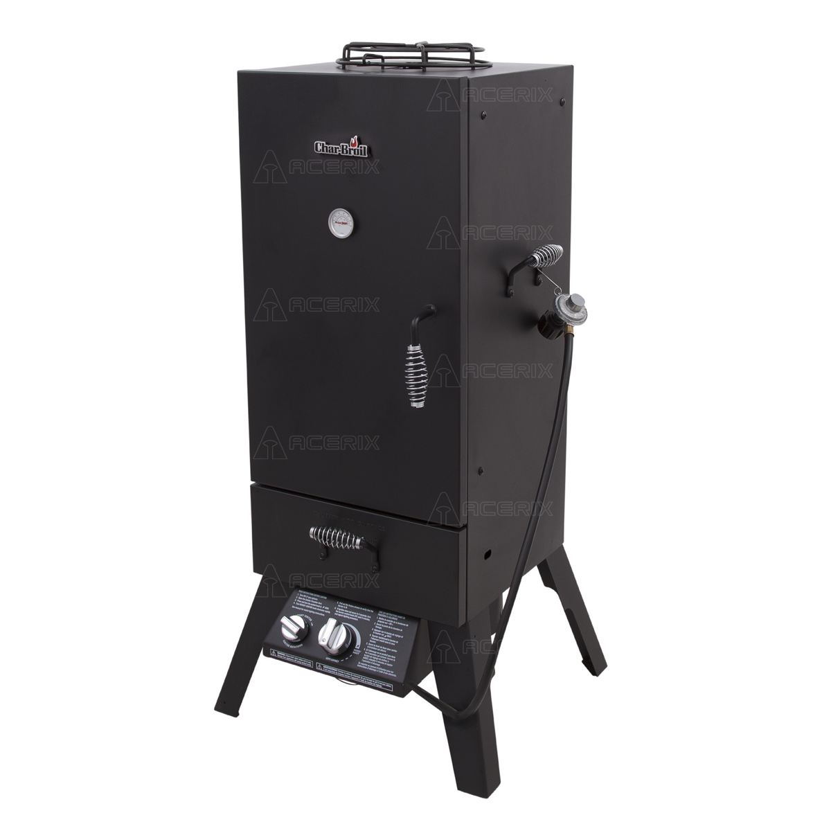 AHUMADOR VERTICAL A GAS CHAR BROIL PREMIUM